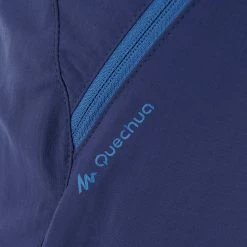 Forclaz 100 Women's Blue Convertible Walking Pants Hiking Clothing