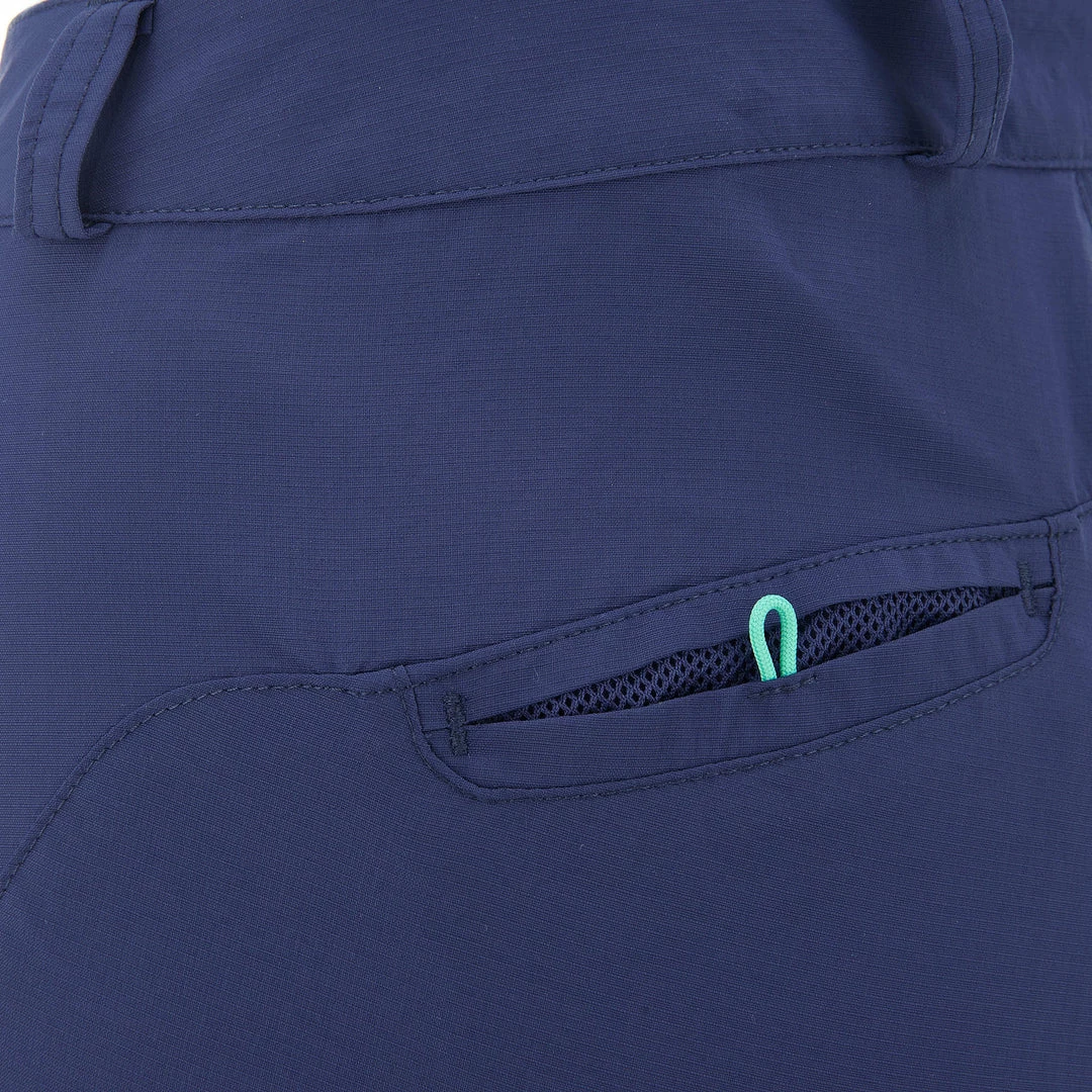 Forclaz 100 Women's Blue Convertible Walking Pants Hiking Clothing