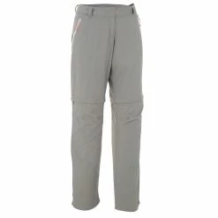 Forclaz 100 Women's Blue Convertible Walking Pants Hiking Clothing