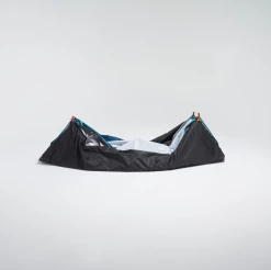 Quechua 2 Second Easy Fresh & Black, Waterproof Pop Up Camping Tent, 2 Person Hiking Clothing