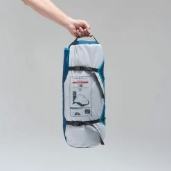 Quechua 2 Second Easy Fresh & Black, Waterproof Pop Up Camping Tent, 2 Person Hiking Clothing