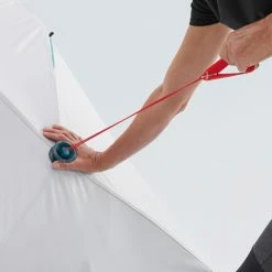 Quechua 2 Second Easy Fresh & Black, Waterproof Pop Up Camping Tent, 2 Person Hiking Clothing