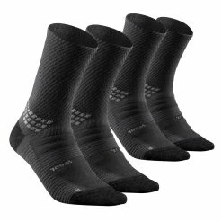 Quechua, Merino Wool Blend High Hiking Socks, 2 Pairs