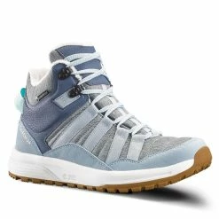 Quechua SH100 X-Warm, Waterproof Mid Hiking Boots, Women’s Hiking Clothing