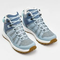 Quechua SH100 X-Warm, Waterproof Mid Hiking Boots, Women’s Hiking Clothing