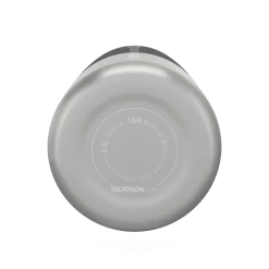 Hiking Clothing Quechua MH100, Stainless Steel Screw Cap Hiking Water Bottle, 20oz