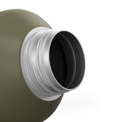 Quechua MH100, 1.5 L Stainless Steel Screw Cap Hiking Flask