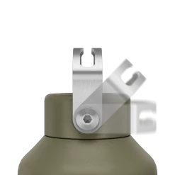 Quechua MH100, 1.5 L Stainless Steel Screw Cap Hiking Flask