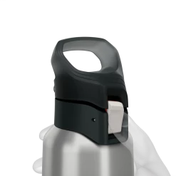 Quechua MH500, Stainless Steel Double Wall Isothermal Hiking Water Bottle, 17oz Hiking Clothing