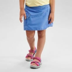 Quechua MH100, Hiking Skort, Kids'