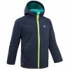Hiking Clothing Quechua MH550, Softshell Hiking Jacket, Kids'