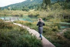 Quechua Hiking Clothing Waterproof Longline Raincoat, Women's