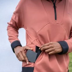 Quechua Hiking Clothing MH500, Fleece Hiking Hoodie, Women’s