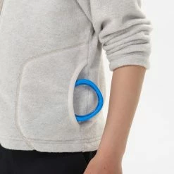 Hiking Clothing Quechua MH150, Hiking And Skiing Fleece Jacket, Kids'