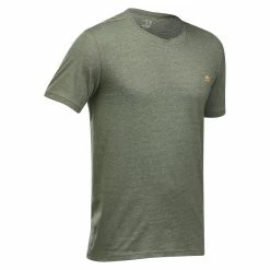 Quechua Hiking Clothing NH550 Fresh, Cotton Blend Hiking T-Shirt, Men’s