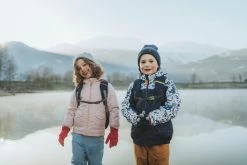 Quechua SH100 Warm, Reversible Waterproof Winter Hiking Jacket, Kids’