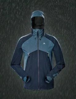 Hiking Clothing Quechua MH500, Lightweight Waterproof Rain Jacket, Men's