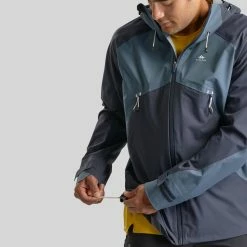 Hiking Clothing Quechua MH500, Lightweight Waterproof Rain Jacket, Men's