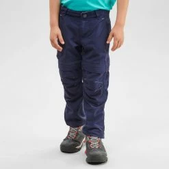 Hiking Clothing Quechua MH500, Convertible Hiking Pants, Kids'