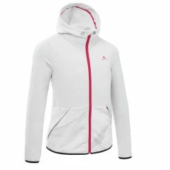 Quechua Hiking Clothing Kids' MH100 Hiking Fleece