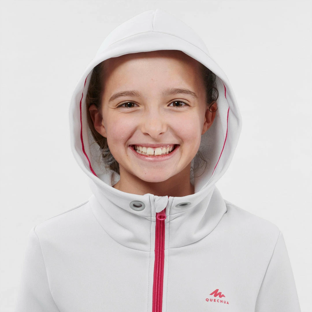 Quechua Hiking Clothing Kids' MH100 Hiking Fleece
