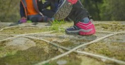 Quechua Crossrock, Low-Top Lace-Up Hiking Shoes, Boys' Hiking Clothing