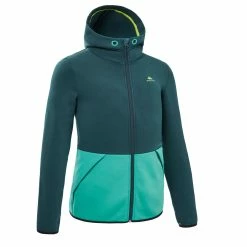 Quechua Hiking Clothing Kids' MH100 Hiking Fleece