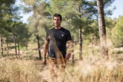 Quechua NH500, Organic Cotton Blend Hiking T-Shirt, Men's