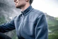Hiking Clothing Quechua MH120, Fleece Hiking Jacket, Men’s