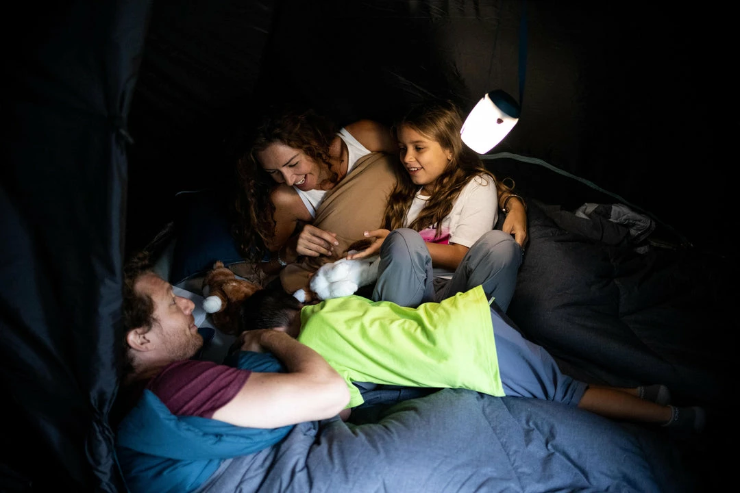 Quechua Arpenaz, 50° Cotton Camping Sleeping Bag