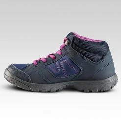 Quechua MH100, Mid Hiking Boots, Kids'