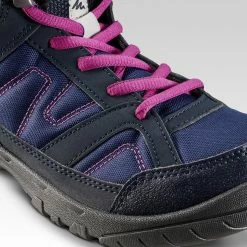 Quechua MH100, Mid Hiking Boots, Kids'