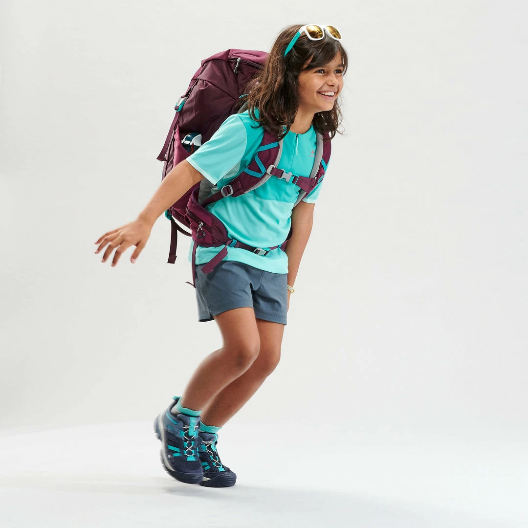 Hiking Clothing Quechua MH500, Hiking Shorts, Kids'