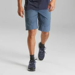 Quechua MH500, Long Hiking Shorts, Men's Hiking Clothing
