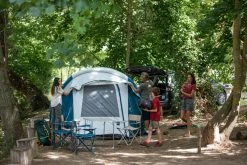 Quechua Fresh & Black Air Seconds, Inflatable Waterproof Family Camping Tent, 4 Person