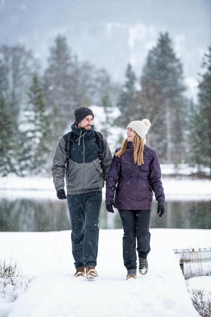 Hiking Clothing Quechua SH100 Warm, Waterproof Hiking Jacket, Men’s