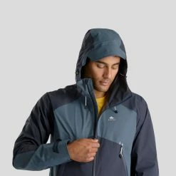 Hiking Clothing Quechua MH500, Lightweight Waterproof Rain Jacket, Men's