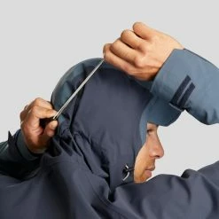 Hiking Clothing Quechua MH500, Lightweight Waterproof Rain Jacket, Men's