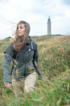 Quechua NH500, Hybrid Hiking Sweatshirt, Women's