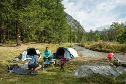 Quechua 2 Seconds XL Fresh & Black, Waterproof Pop Up Camping Tent, 3 Person Hiking Clothing