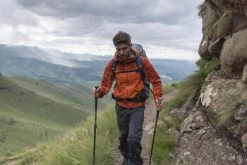 Hiking Clothing Forclaz Trek 500, Waterproof Hiking Overpants, Men's