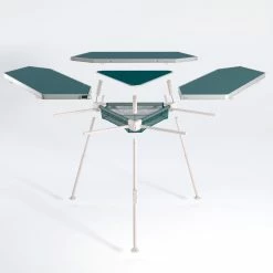 Quechua Hiking Clothing Tepee, Hexagonal Camping Table, 6 Person