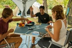 Quechua Hiking Clothing Tepee, Hexagonal Camping Table, 6 Person