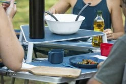 Quechua Hiking Clothing Tepee, Hexagonal Camping Table, 6 Person