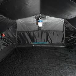 Quechua 2 Second Fresh & Black, Waterproof Pop Up Camping Tent, 2 Person Hiking Clothing