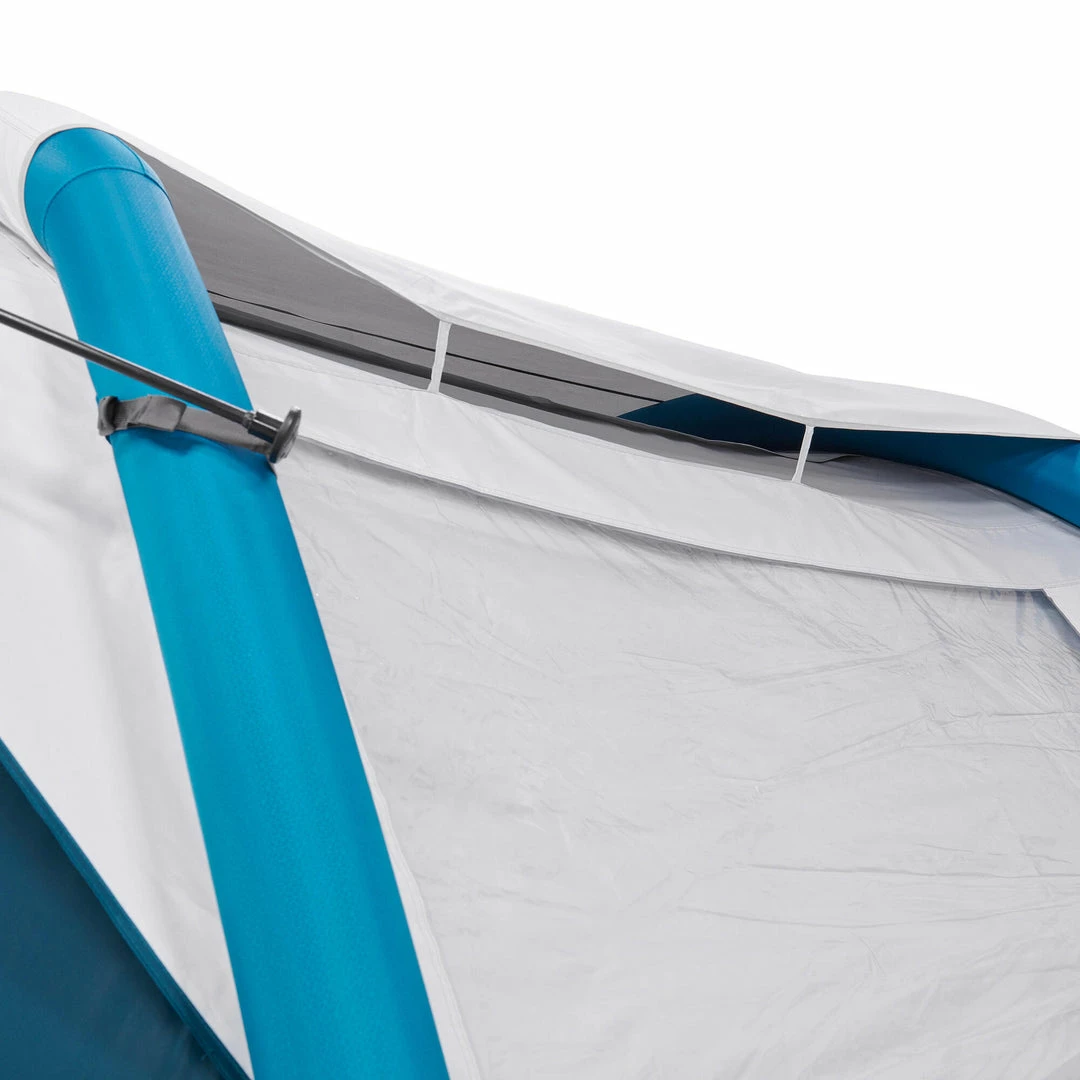 Quechua Fresh & Black Air Seconds, Inflatable Waterproof Family Camping Tent, 4 Person