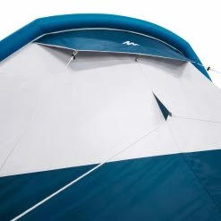 Quechua Fresh & Black Air Seconds, Inflatable Waterproof Family Camping Tent, 4 Person