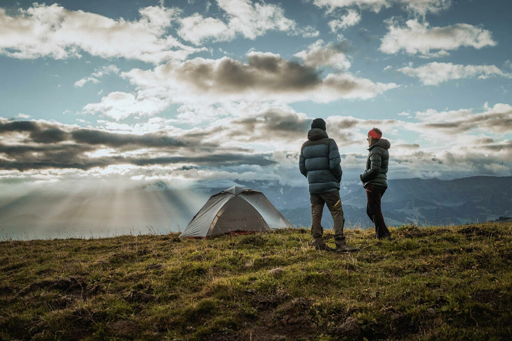 Hiking Clothing Forclaz, Down Packable Puffer Hooded Backpacking Jacket, Men's