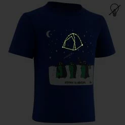 Quechua MH100, Hiking T-Shirt, Kids' Hiking Clothing