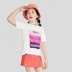 Quechua MH100, Hiking T-Shirt, Kids' Hiking Clothing